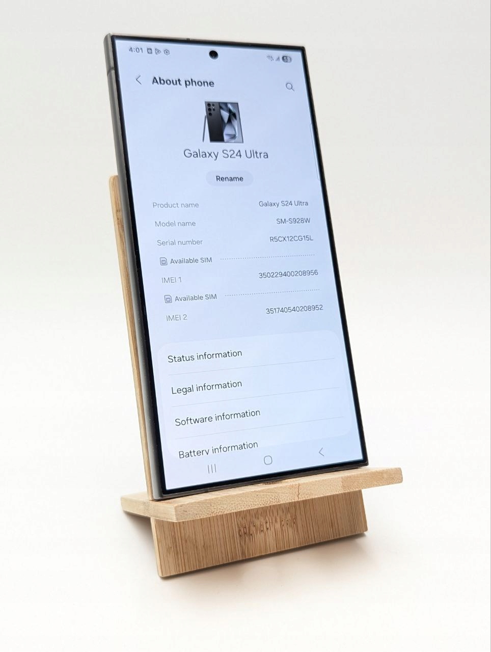 thumb Samsung Galaxy S24 Ultra 512GB Сzarny (Powystawowy)