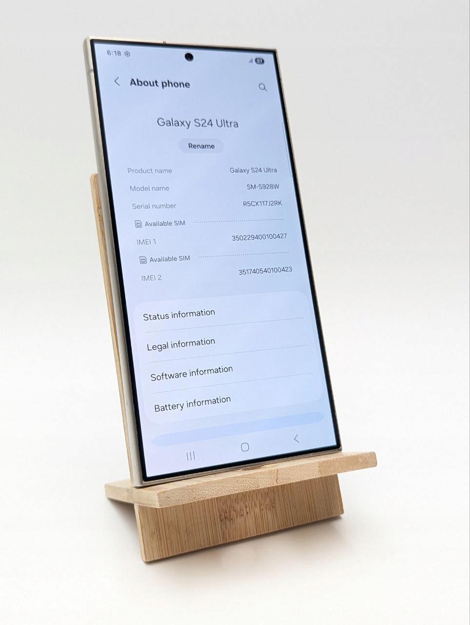 thumb Samsung Galaxy S24 Ultra 512 GB fioletowy (Powystawowy)