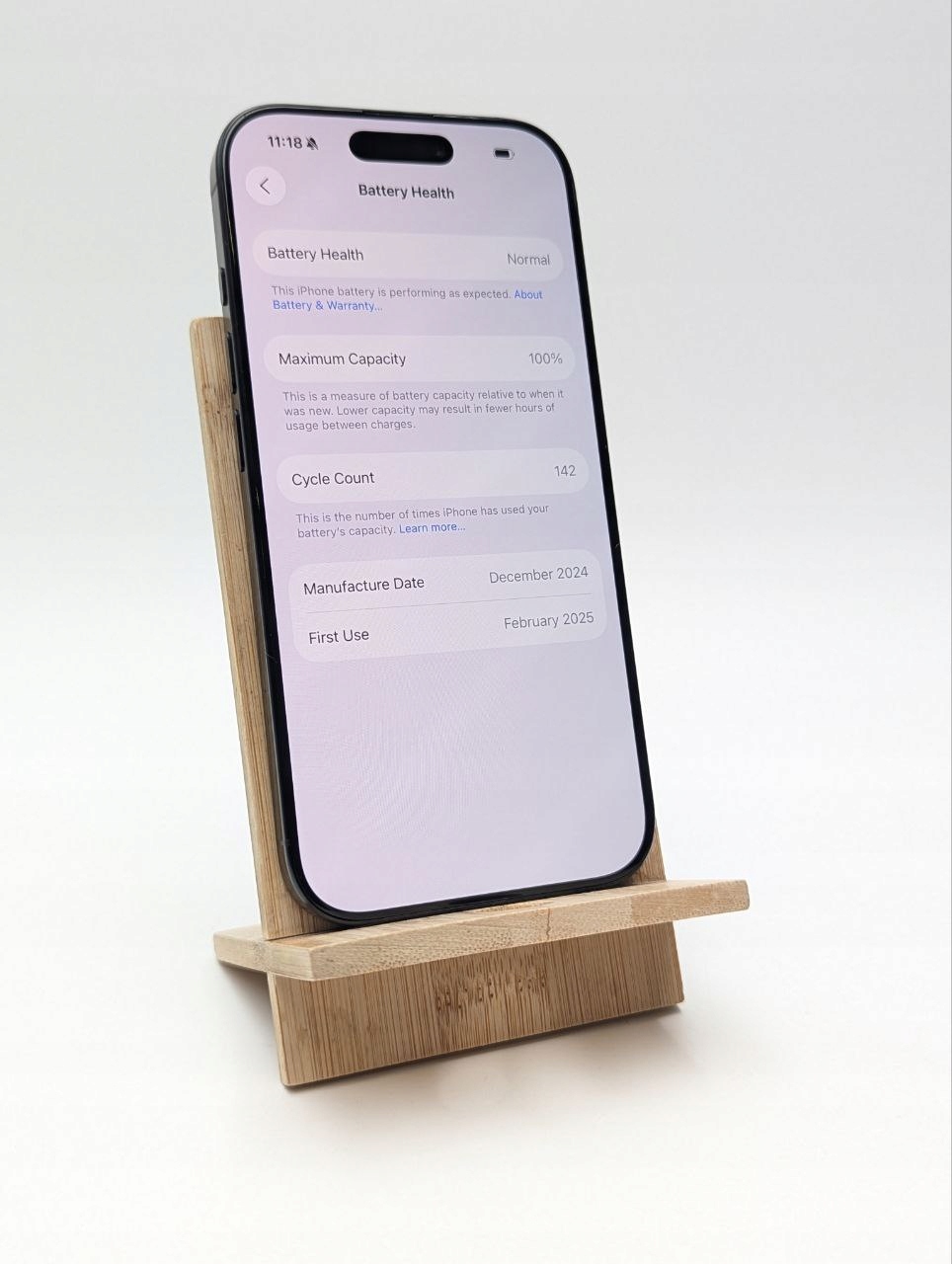 thumb Apple iPhone 16 Pro 128 GB czarny (Powystawowy)