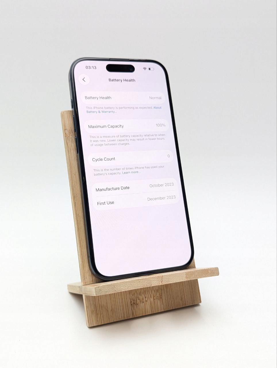 thumb Apple iPhone 15 Pro 256GB niebieski| eSim | bateria 100% (Powystawowy)