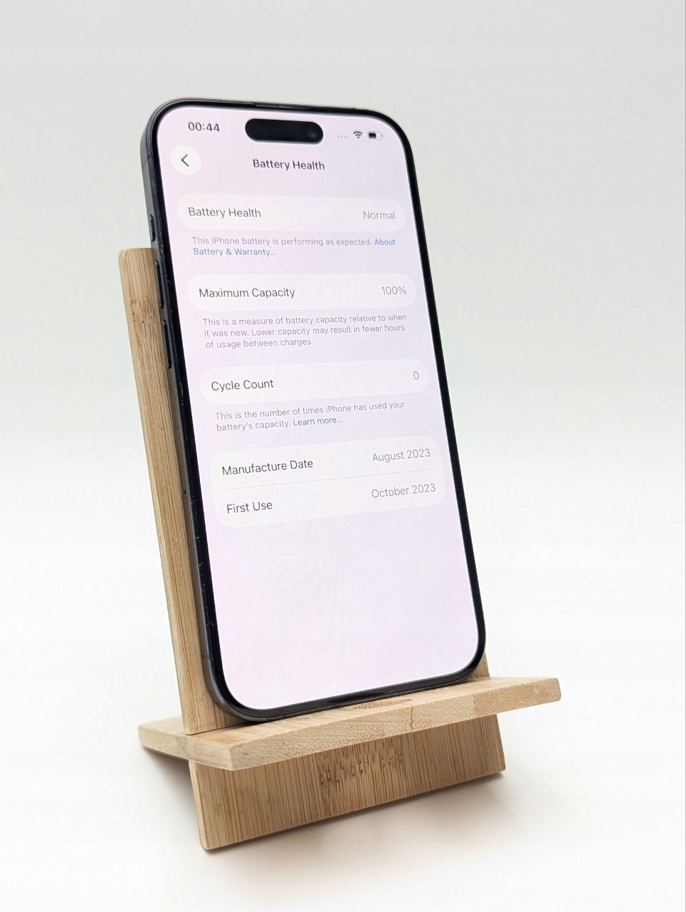 thumb Apple iPhone 15 Pro 128GB Niebieski | bateria 100% (Używany)