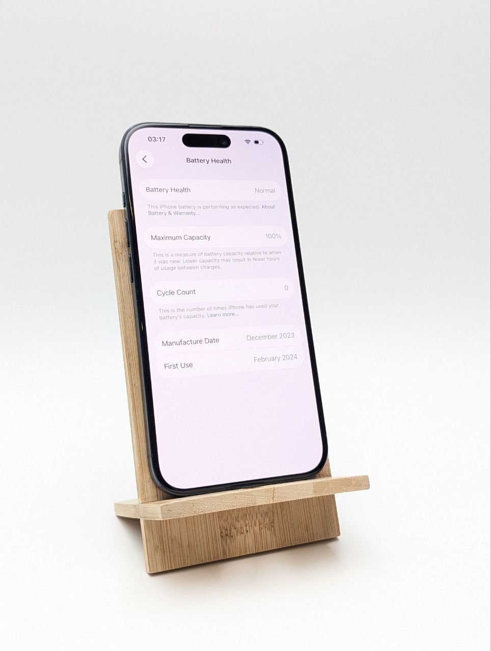 thumb Apple iPhone 15 Pro 128GB Niebieski | eSim | bateria 100% (Powystawowy)