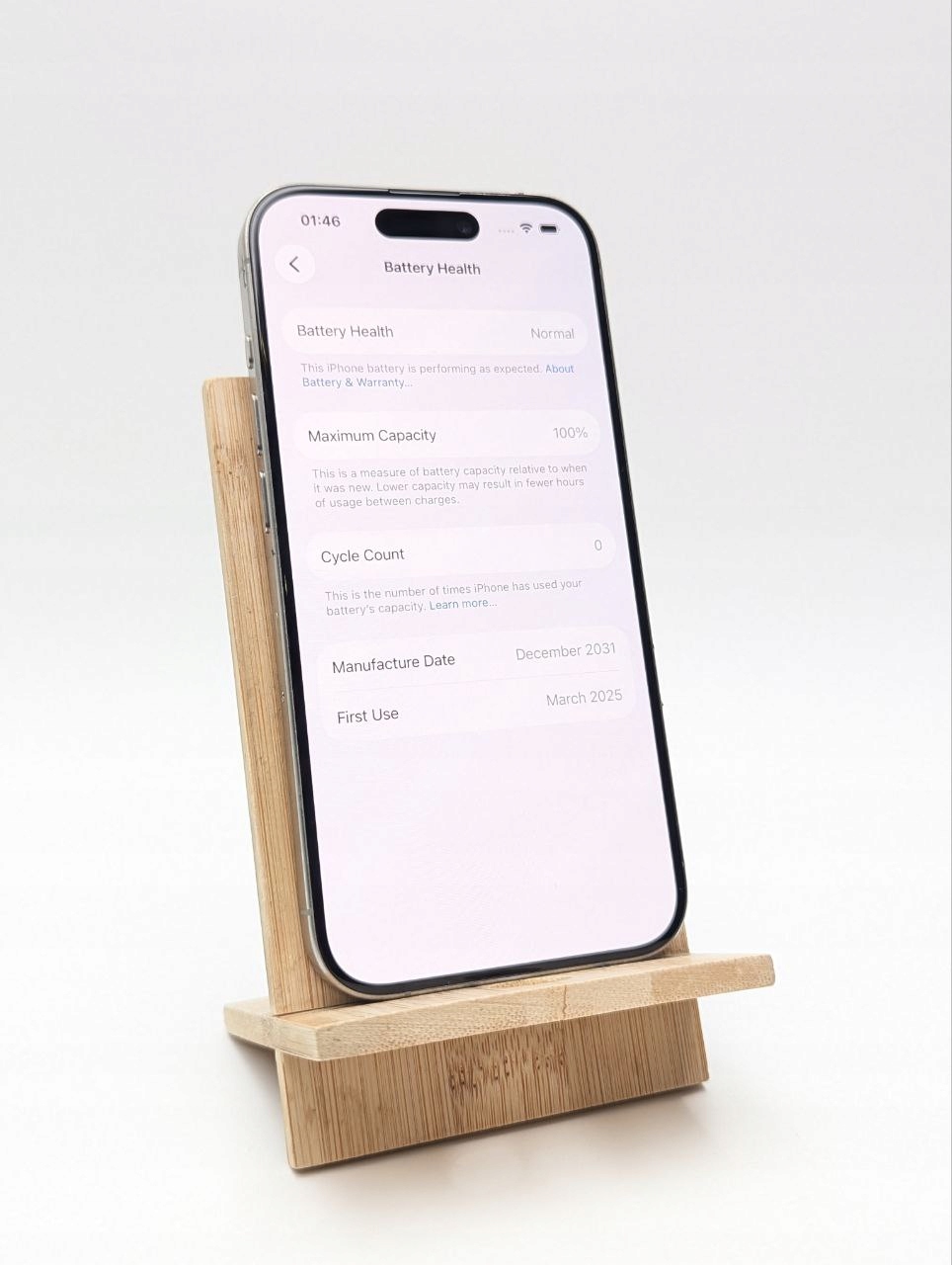 Apple iPhone 15 Pro 128GB szary | bateria 100% (Powystawowy)