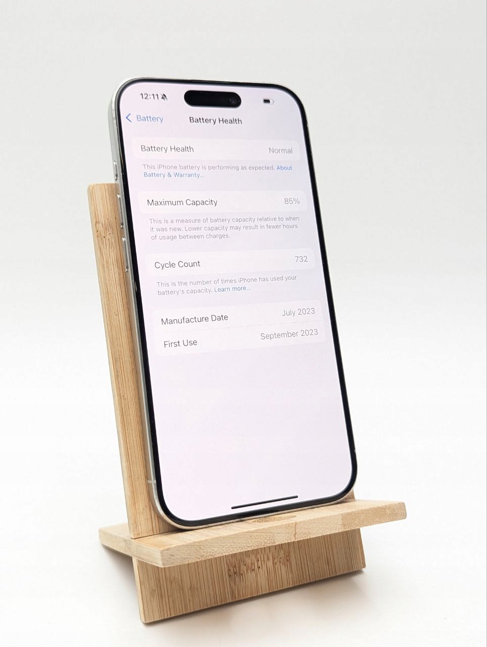 thumb Apple iPhone 15 Pro 256 GB biały | eSim (Używany)