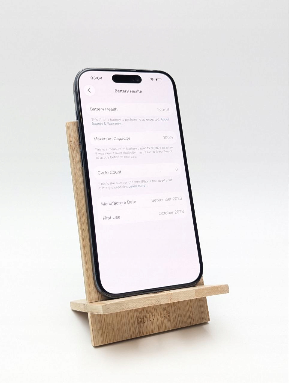 thumb Apple iPhone 15 Pro 256GB niebieski | eSim | bateria 100% (Powystawowy)