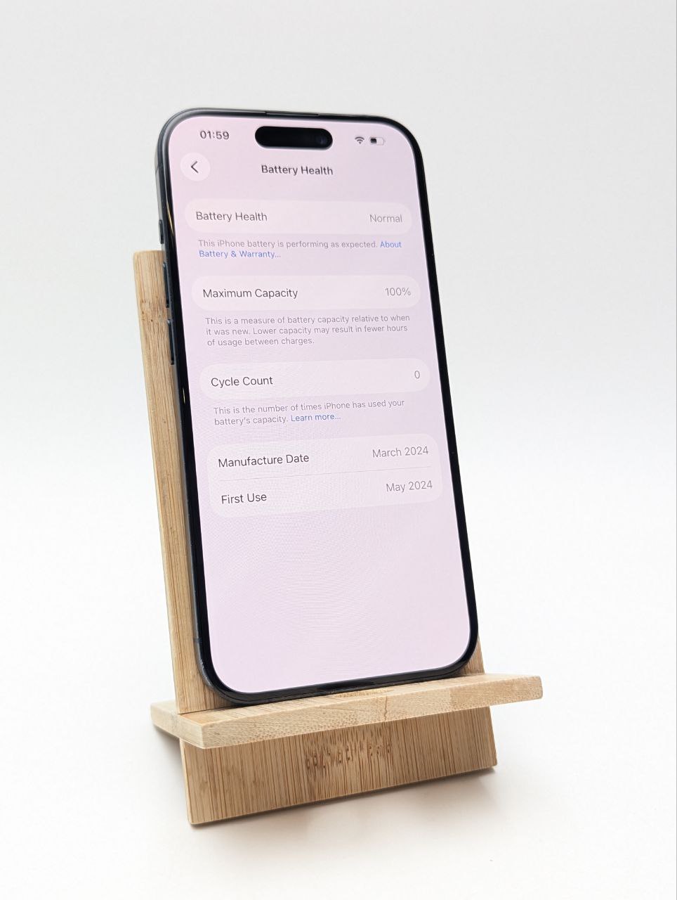 thumb Apple iPhone 15 Pro 256GB niebieski| eSim | bateria 100% (Powystawowy)