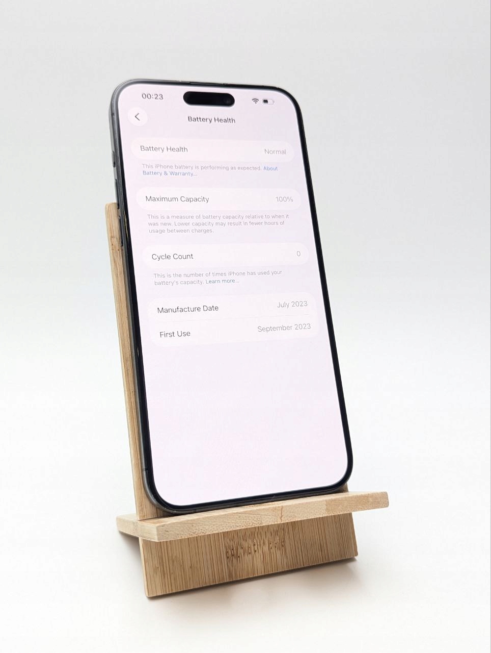 thumb Apple iPhone 15 Pro Max 256GB Czarny | eSim | bateria 100% (Powystawowy)