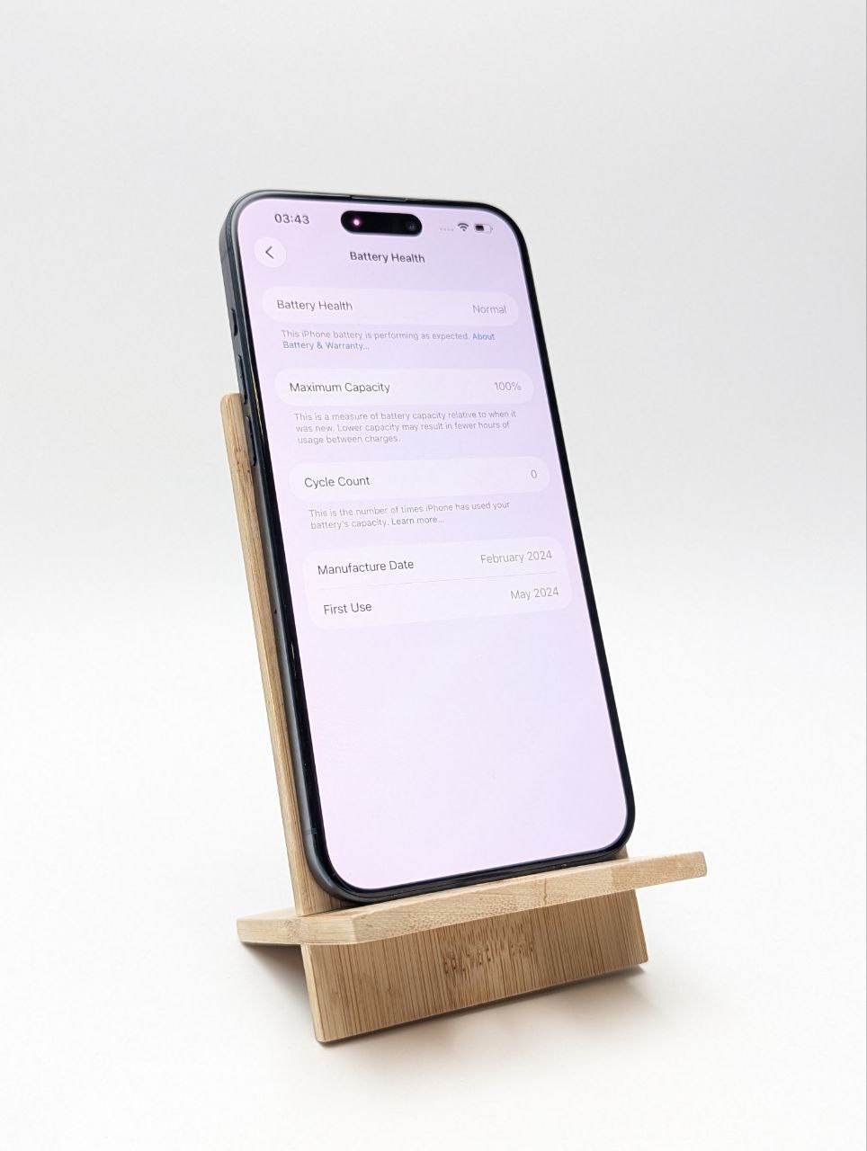 thumb Apple iPhone 15 Pro Max 256GB niebieski| bateria 100% (Powystawowy)