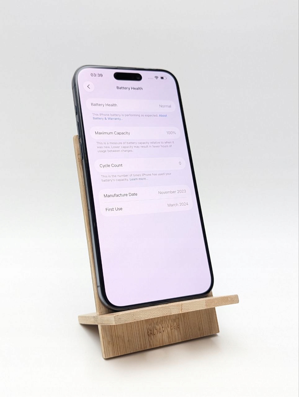 thumb Apple iPhone 15 Pro Max 256GB niebieski| bateria 100% (Powystawowy)