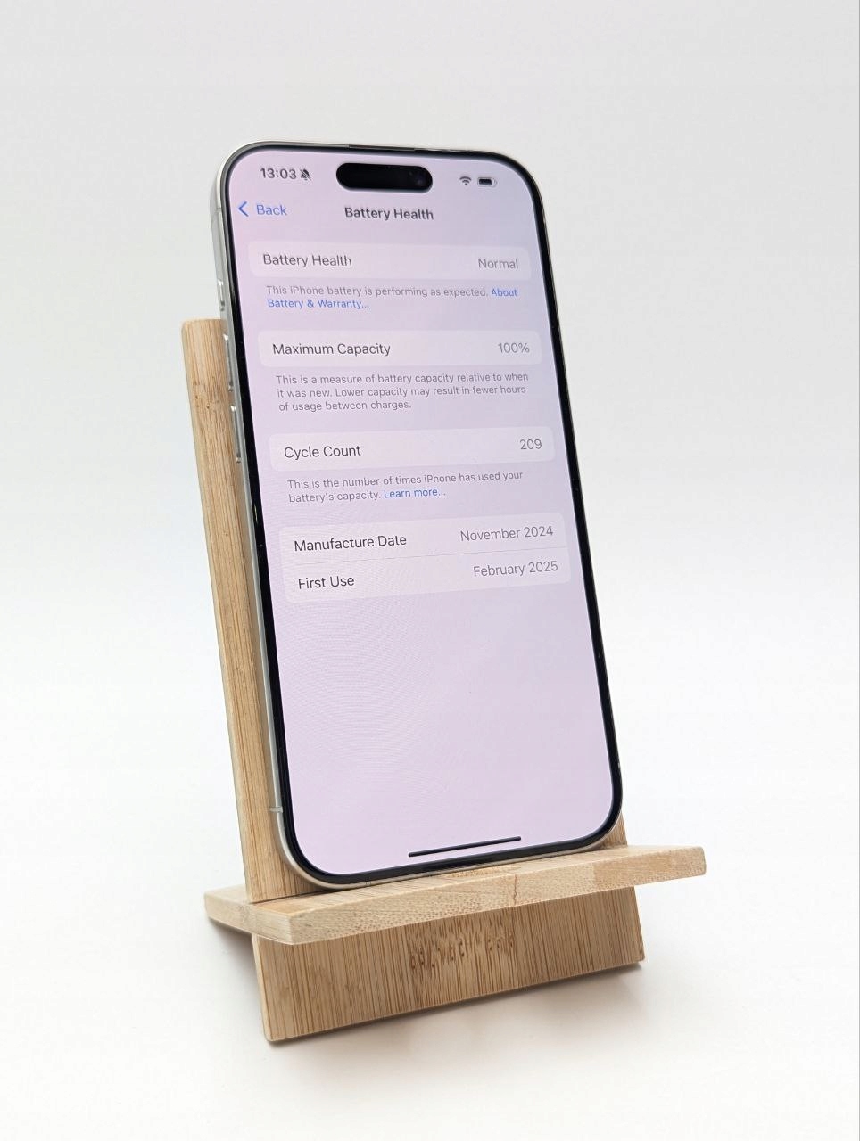 thumb Apple iPhone 15 Pro 256 GB biały | eSim| bateria 100% (Używany)