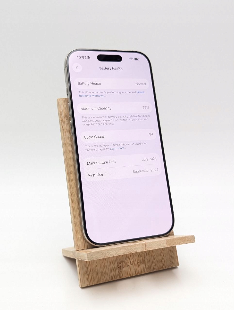 thumb Apple iPhone 16 Pro 256 GB Tytan naturalny| eSim (Używany)