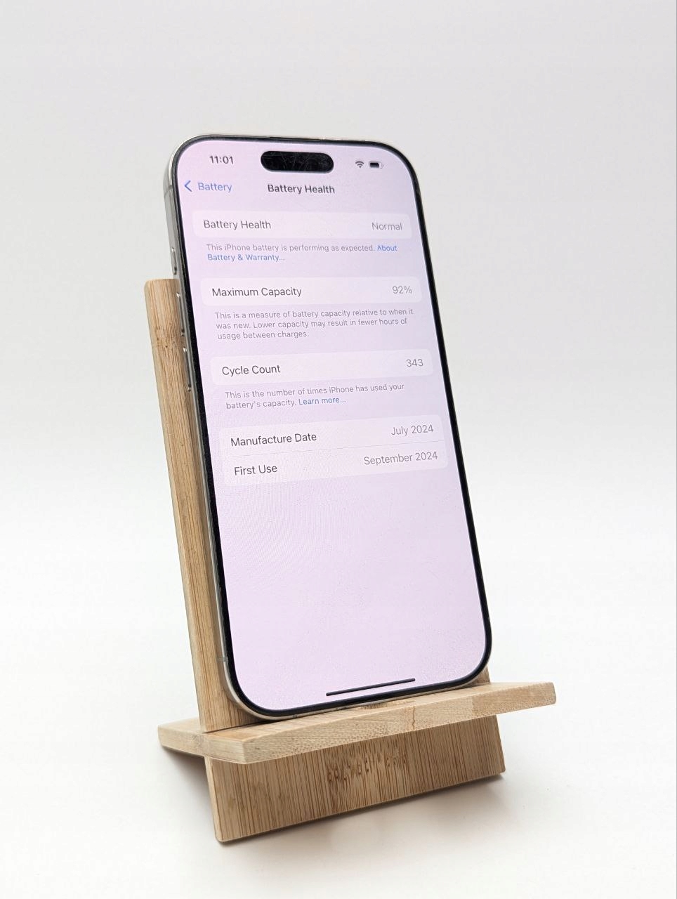 thumb Apple iPhone 16 Pro 256 GB Tytan naturalny| eSim (Używany)