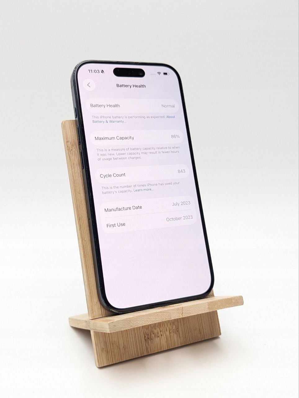 thumb Apple iPhone 15 Pro 512 GB niebieski (Używany)