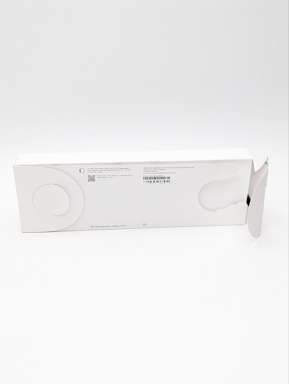 Apple Watch SE (3nd Gen) GPS 40 mm księżycowa poświata z paskiem S/M|NOWY (Powystawowy)