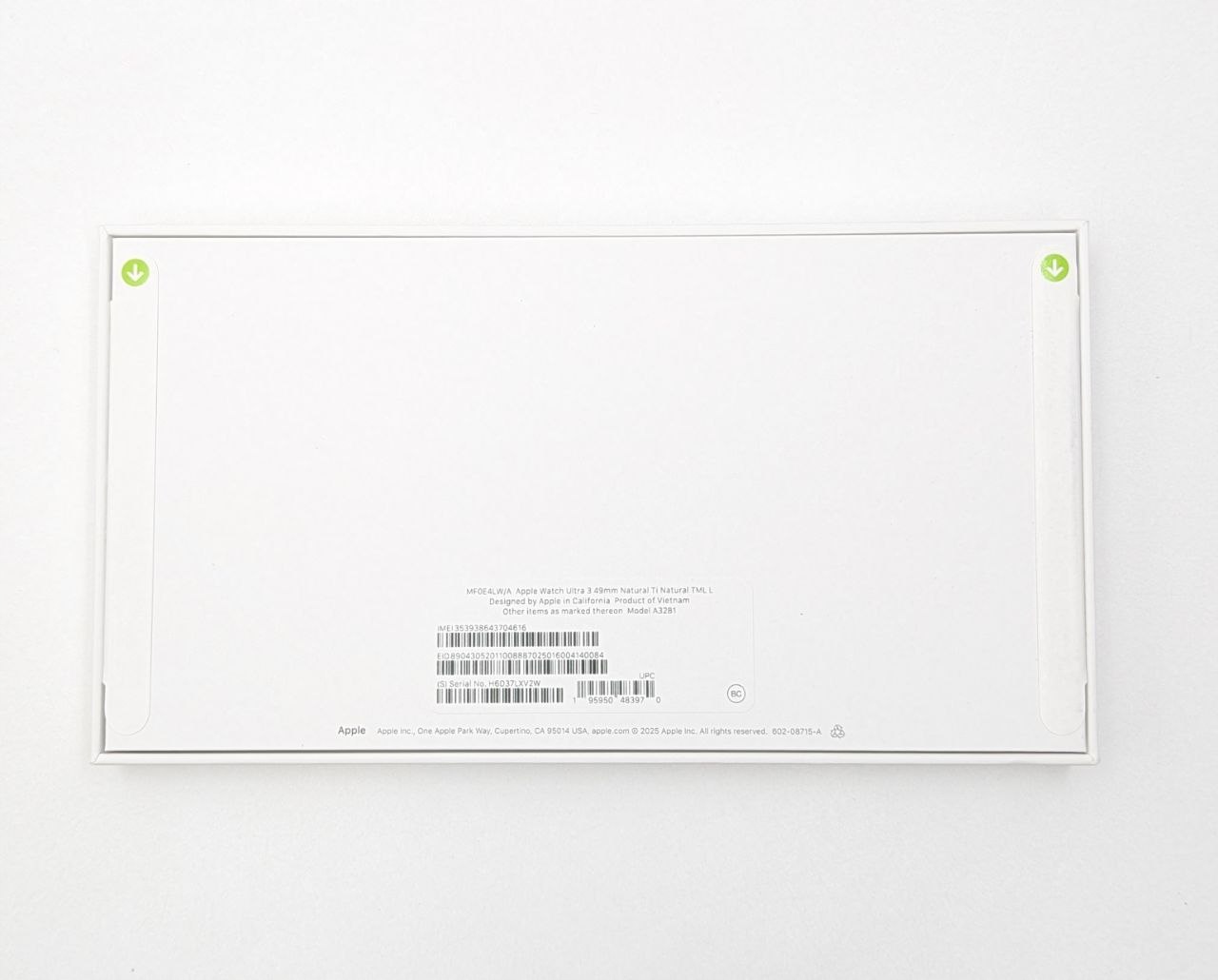 thumb Apple Watch Ultra 3 Tytan naturalny 49mm z paskiem Ti Natural TML L|NOWY (Powystawowy)