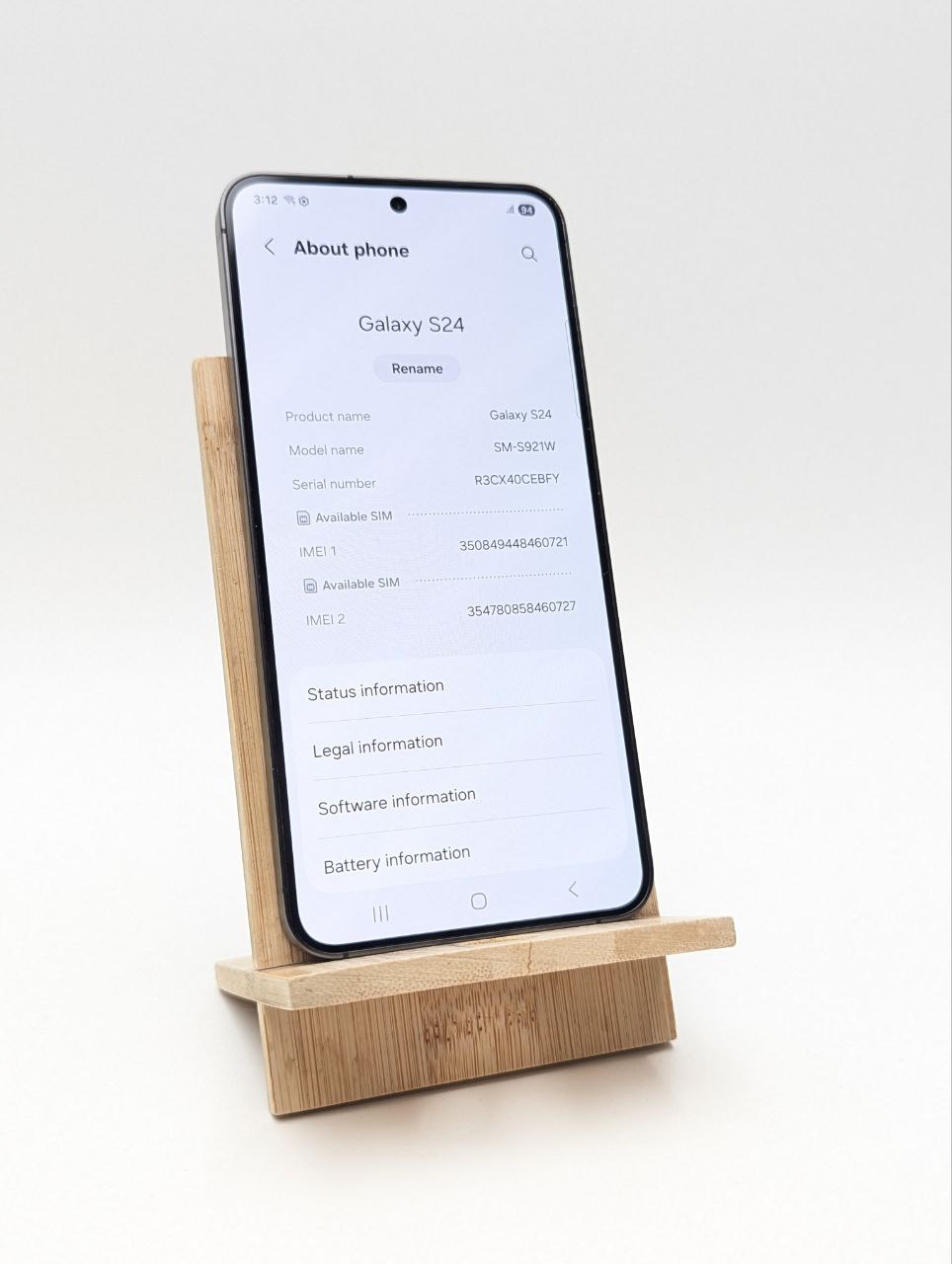 thumb Samsung Galaxy S24 128GB Czarny (Powystawowy)