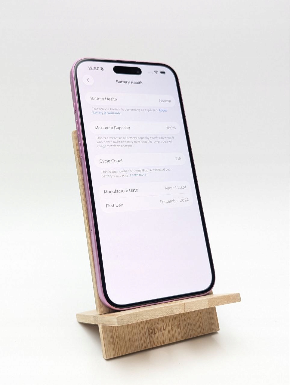 thumb Apple iPhone 16 Plus 128 GB różowy| bateria 100% (Powystawowy)