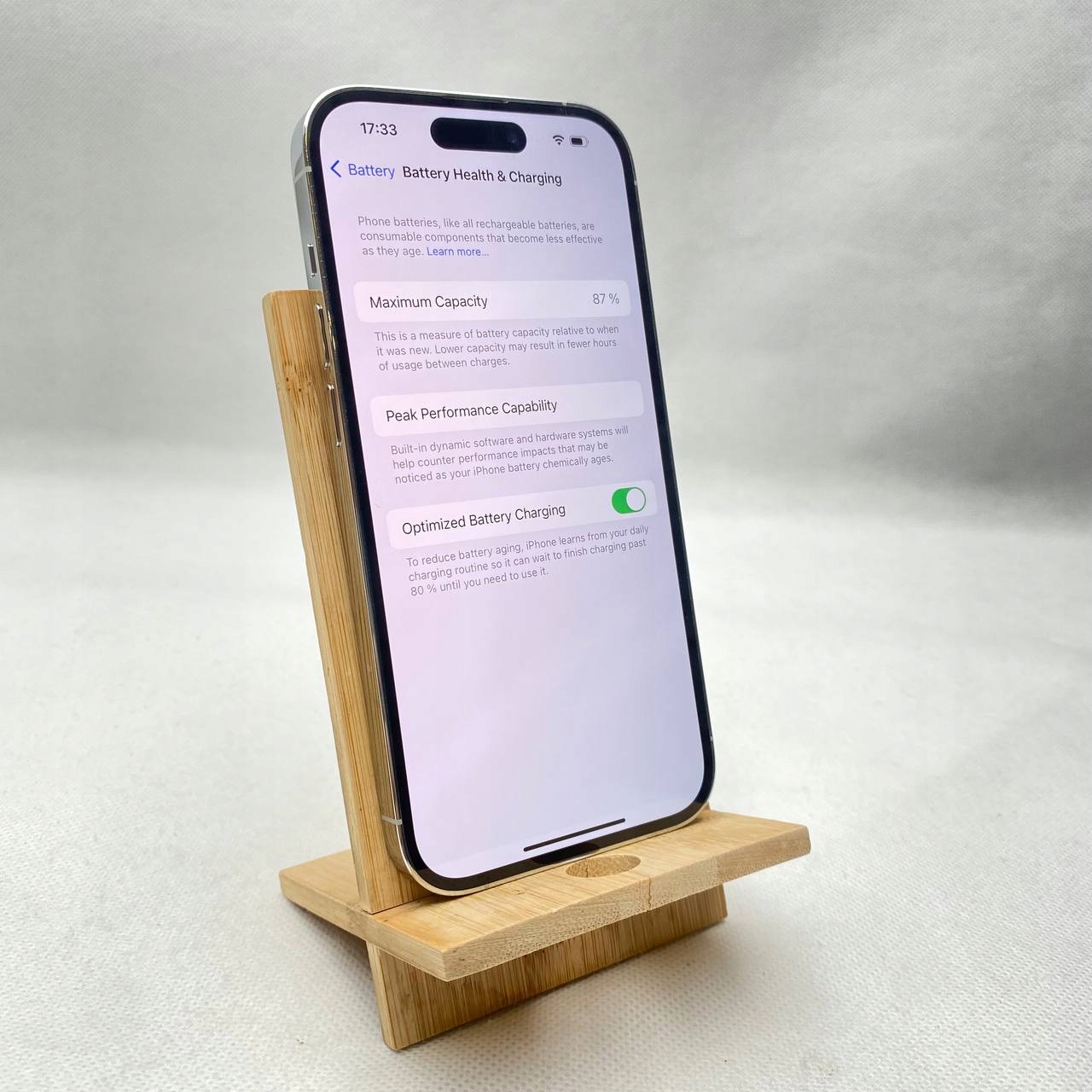 thumb Smartfon Apple iPhone 14 Pro 6 GB / 128 GB 5G srebrny eSim (Używany)