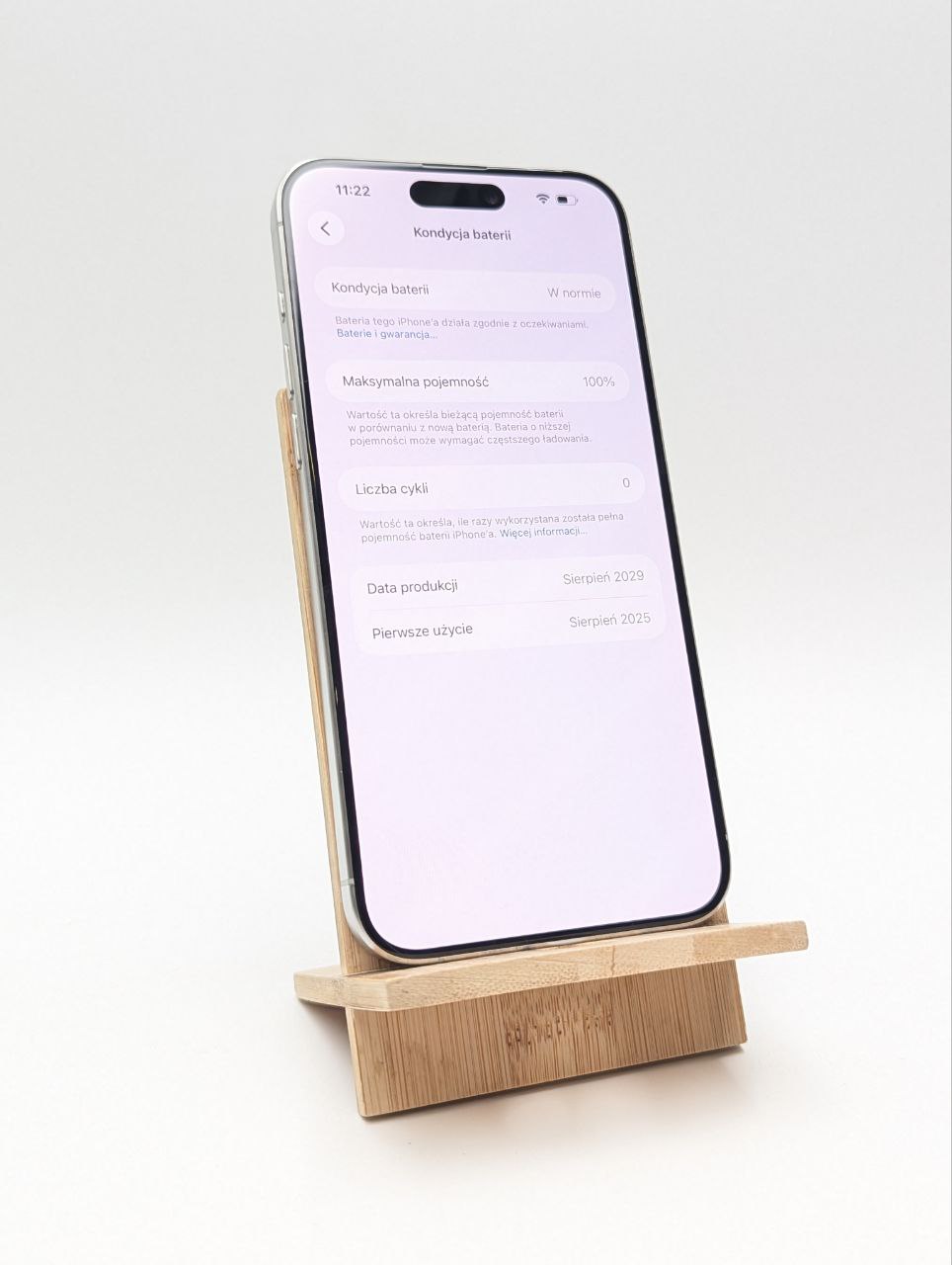 Apple iPhone 15 Pro Max 256GB Biały| eSim | bateria 100% (Powystawowy)