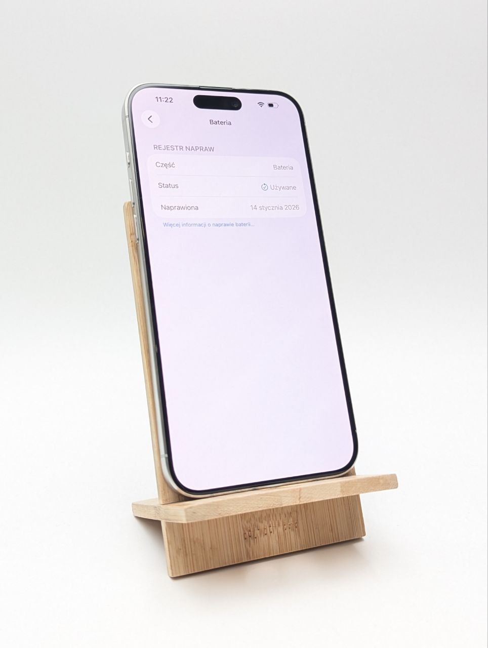 Apple iPhone 15 Pro Max 256GB Biały| eSim | bateria 100% (Powystawowy)