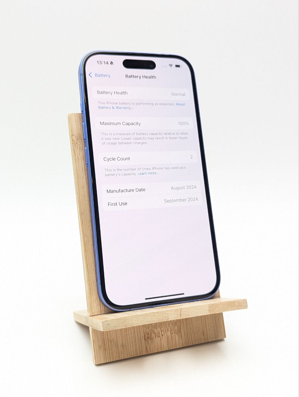 thumb Apple iPhone 16 128 GB Ultramaryna| bateria 100% (Powystawowy)