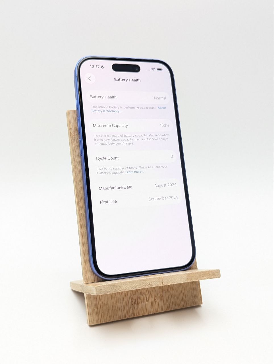 thumb Apple iPhone 16 128 GB Ultramaryna| bateria 100% (Powystawowy)