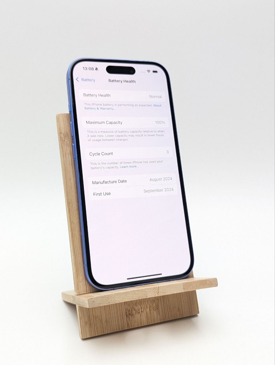 thumb Apple iPhone 16 128 GB Ultramaryna| bateria 100% (Powystawowy)