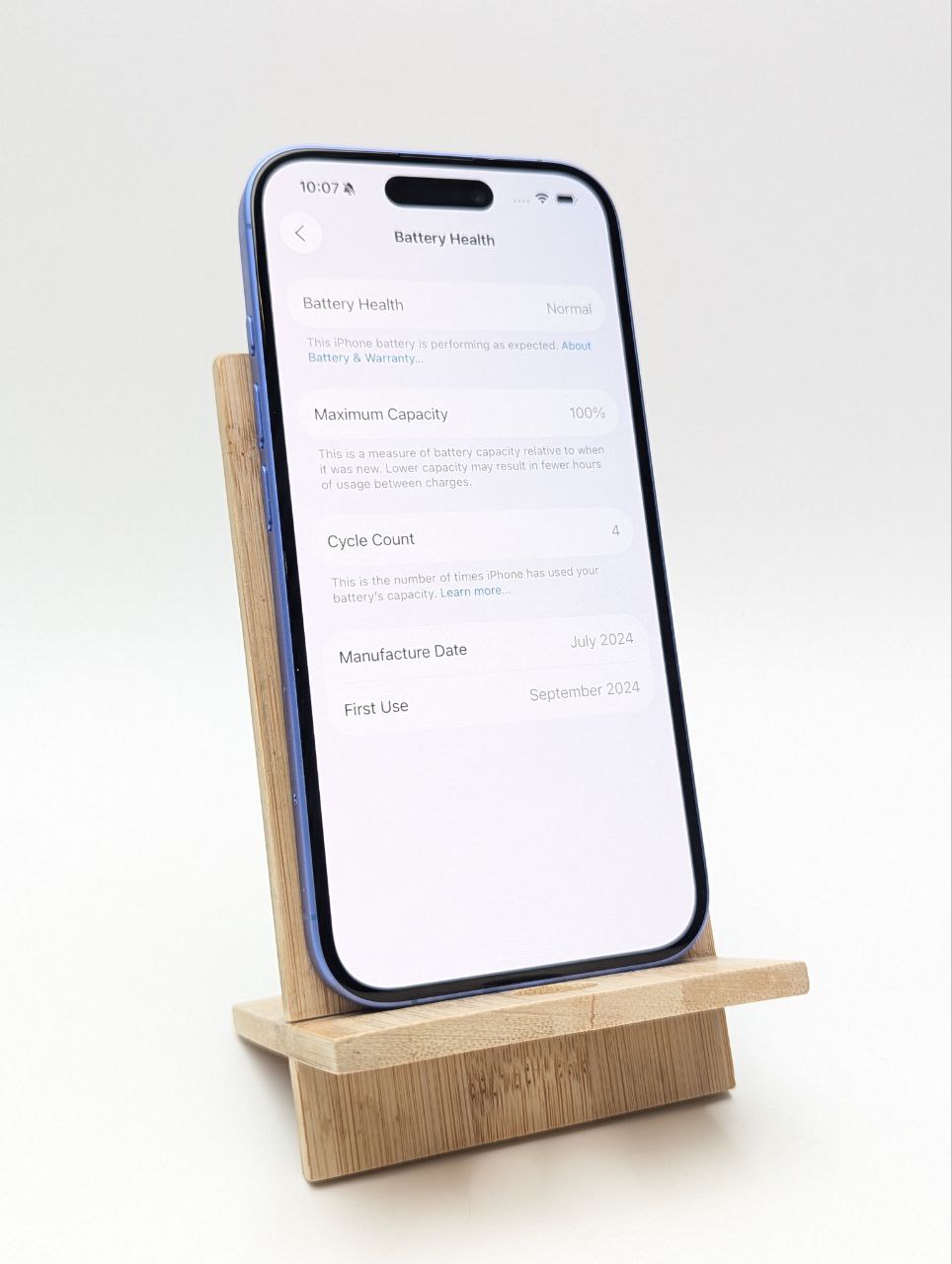 thumb Apple iPhone 16 128 GB Ultramaryna| bateria 100% (Powystawowy)