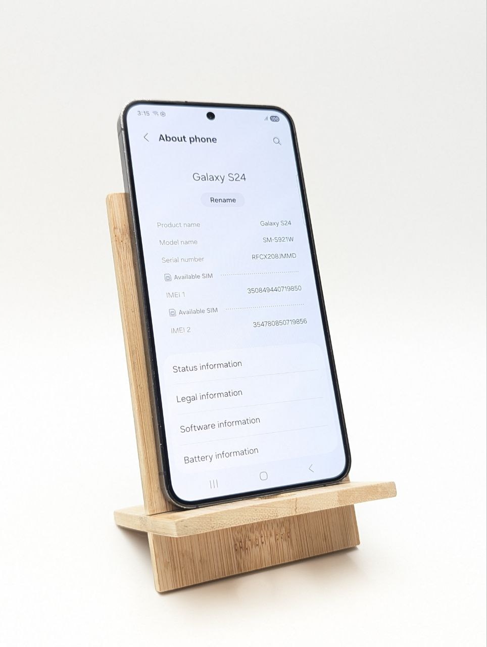 thumb Samsung Galaxy S24 128GB Czarny (Używany)
