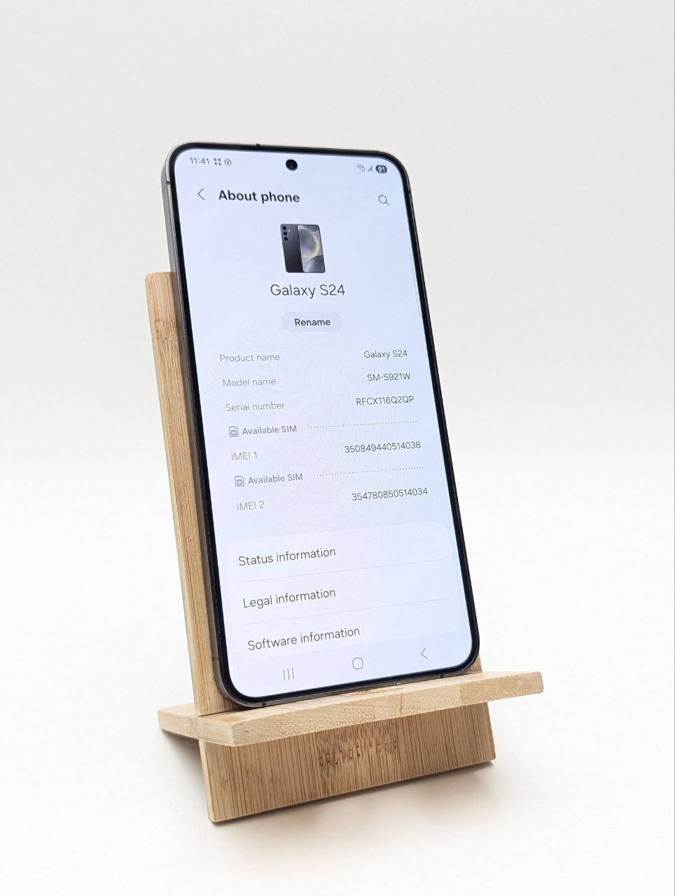 thumb Samsung Galaxy S24 128GB Czarny (Powystawowy)