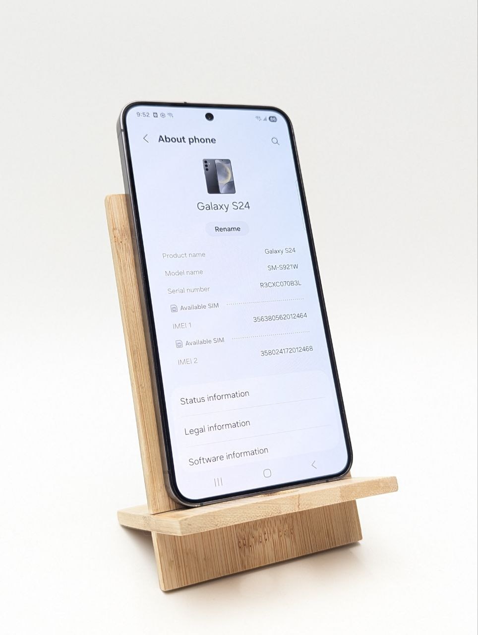 thumb Samsung Galaxy S24 128GB Czarny (Powystawowy)