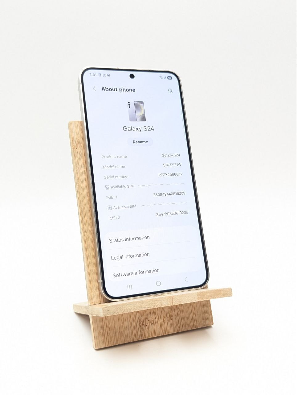 thumb Samsung Galaxy S24 128GB Szary (Powystawowy)