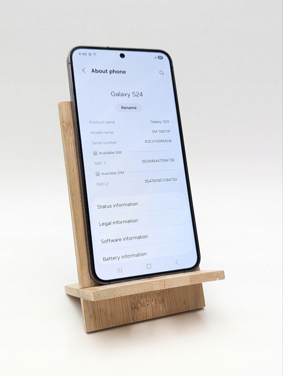 thumb Samsung Galaxy S24 256GB Czarny (Używany)