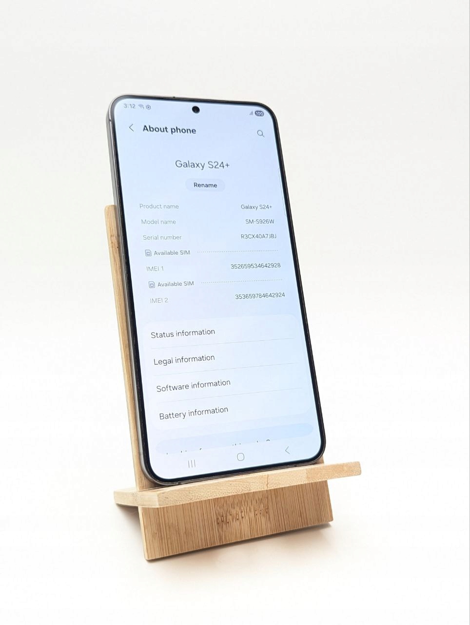 Samsung Galaxy S24 Plus 256GB Czarny (Używany)