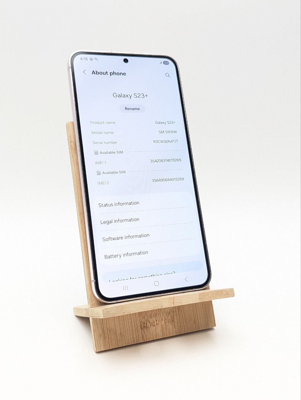thumb Samsung Galaxy S23 Plus 512 GB różowy (Powystawowy)