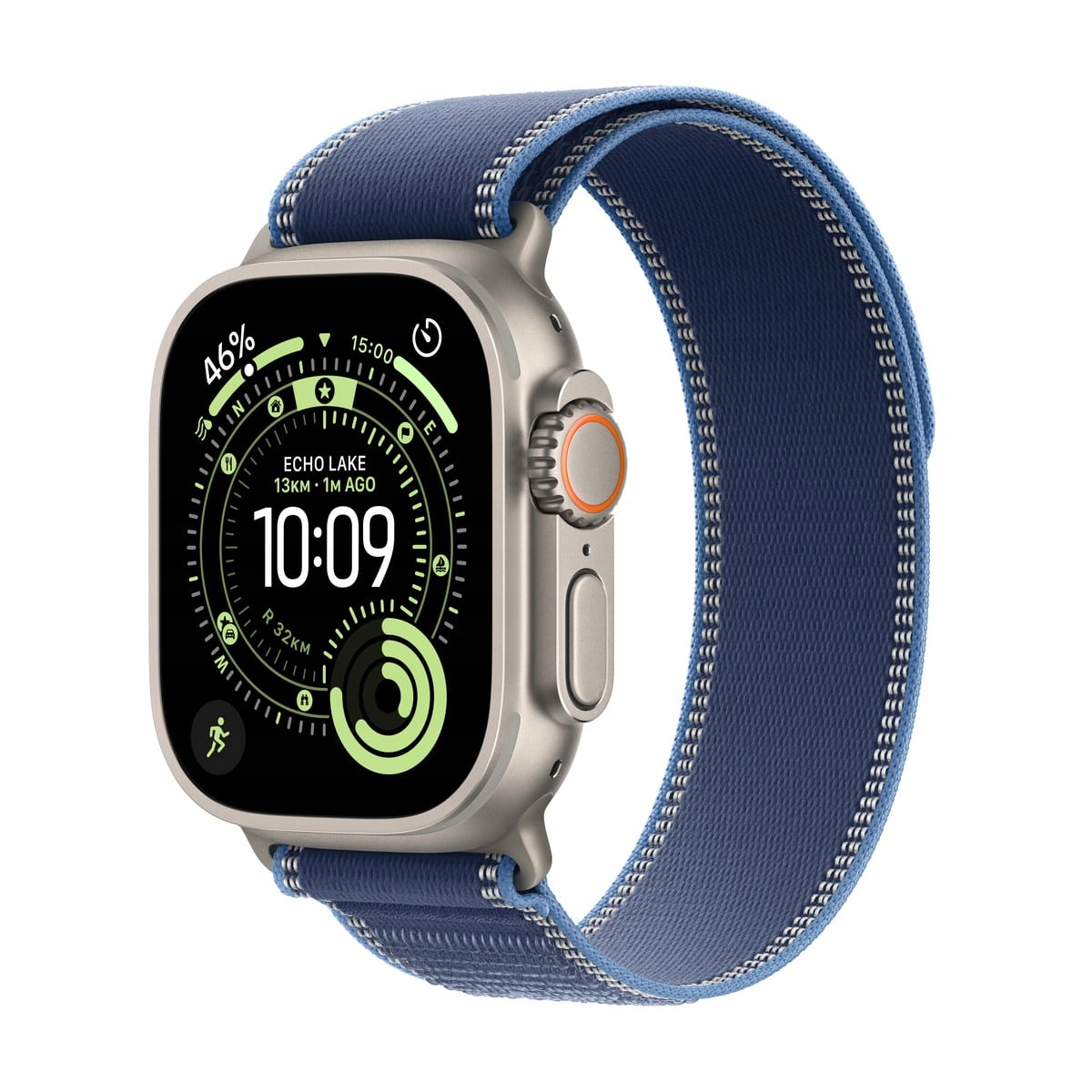 thumb Apple Watch Ultra 3 Tytan naturalny 49mm z paskiem Ti Bl/Brt BI TI M/L|NOWY (Powystawowy)