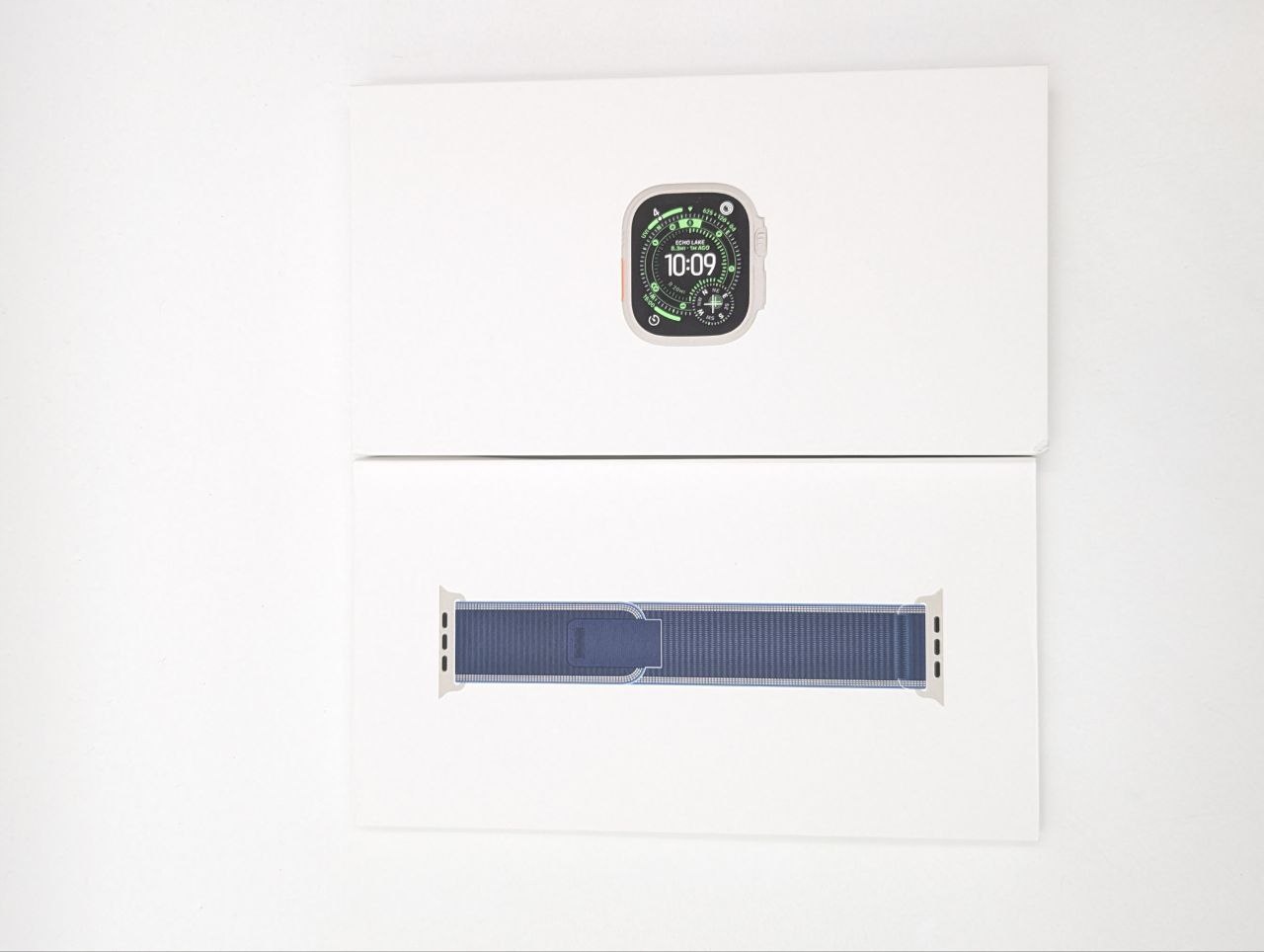 thumb Apple Watch Ultra 3 Tytan naturalny 49mm z paskiem Ti Bl/Brt BI TI M/L|NOWY (Powystawowy)