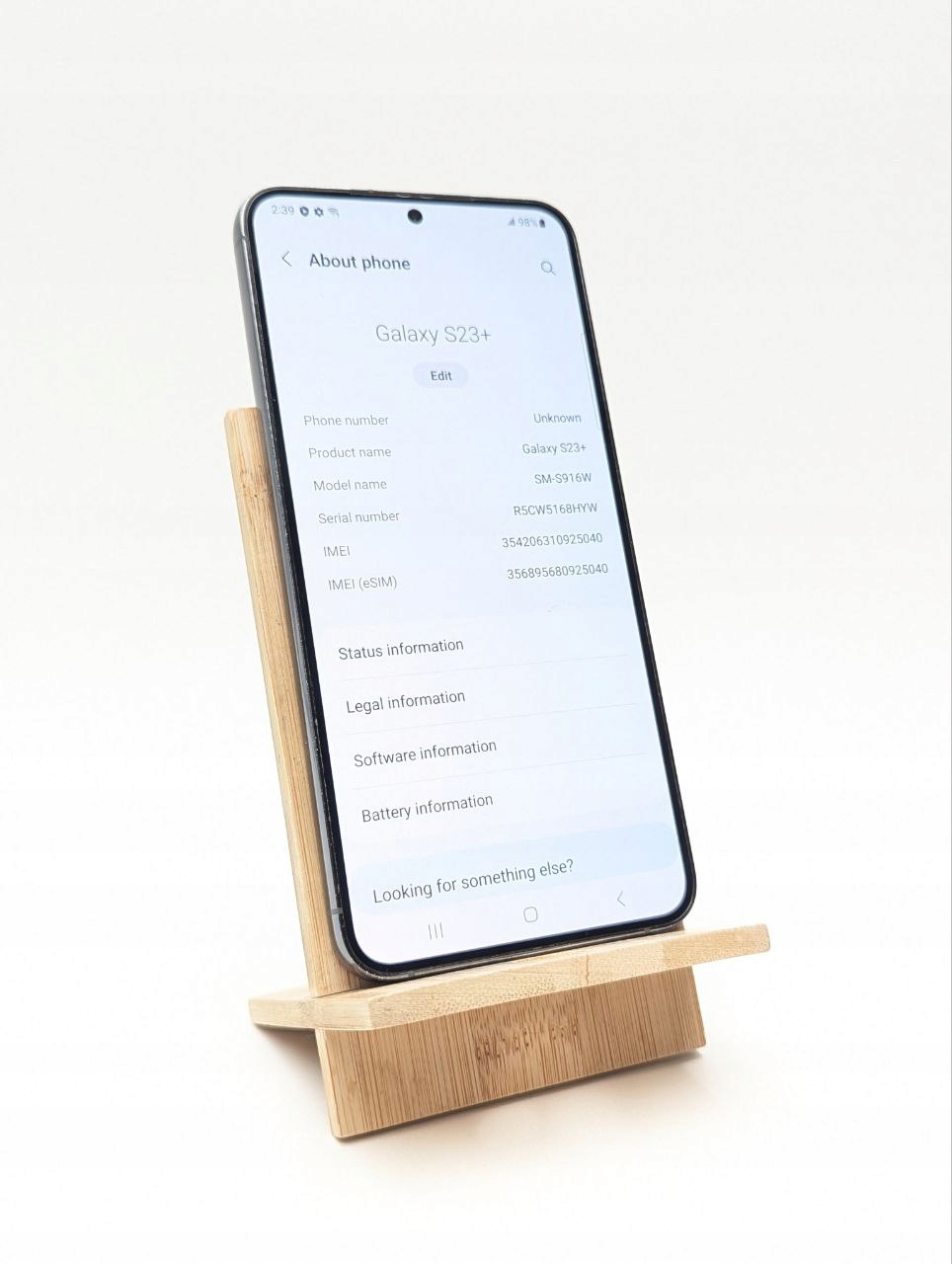 thumb Samsung Galaxy S23 Plus 512 GB zielony (Używany)