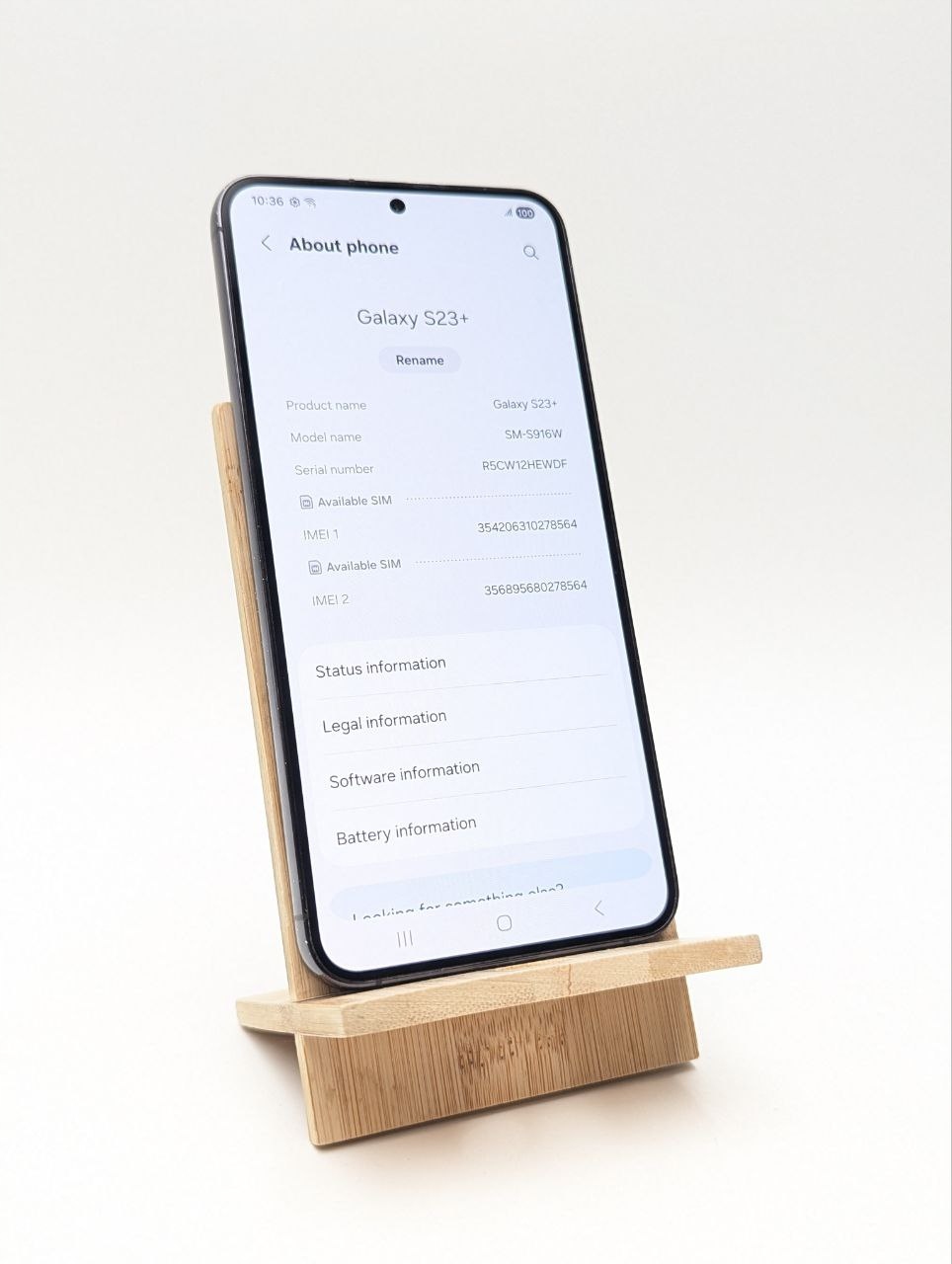 thumb Samsung Galaxy S23 Plus 512 GB czarny (Powystawowy)