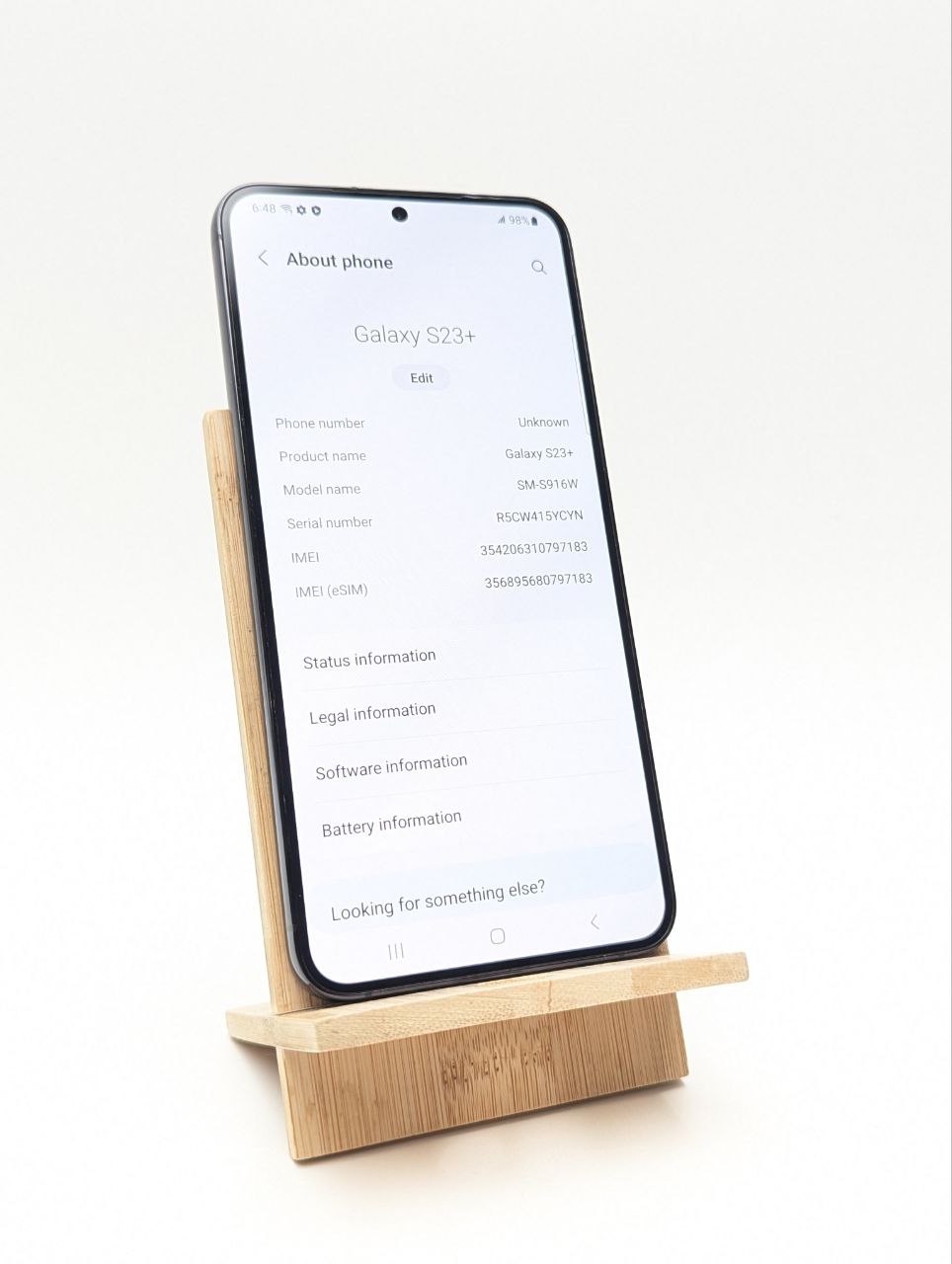 thumb Samsung Galaxy S23 Plus 512 GB czarny (Powystawowy)