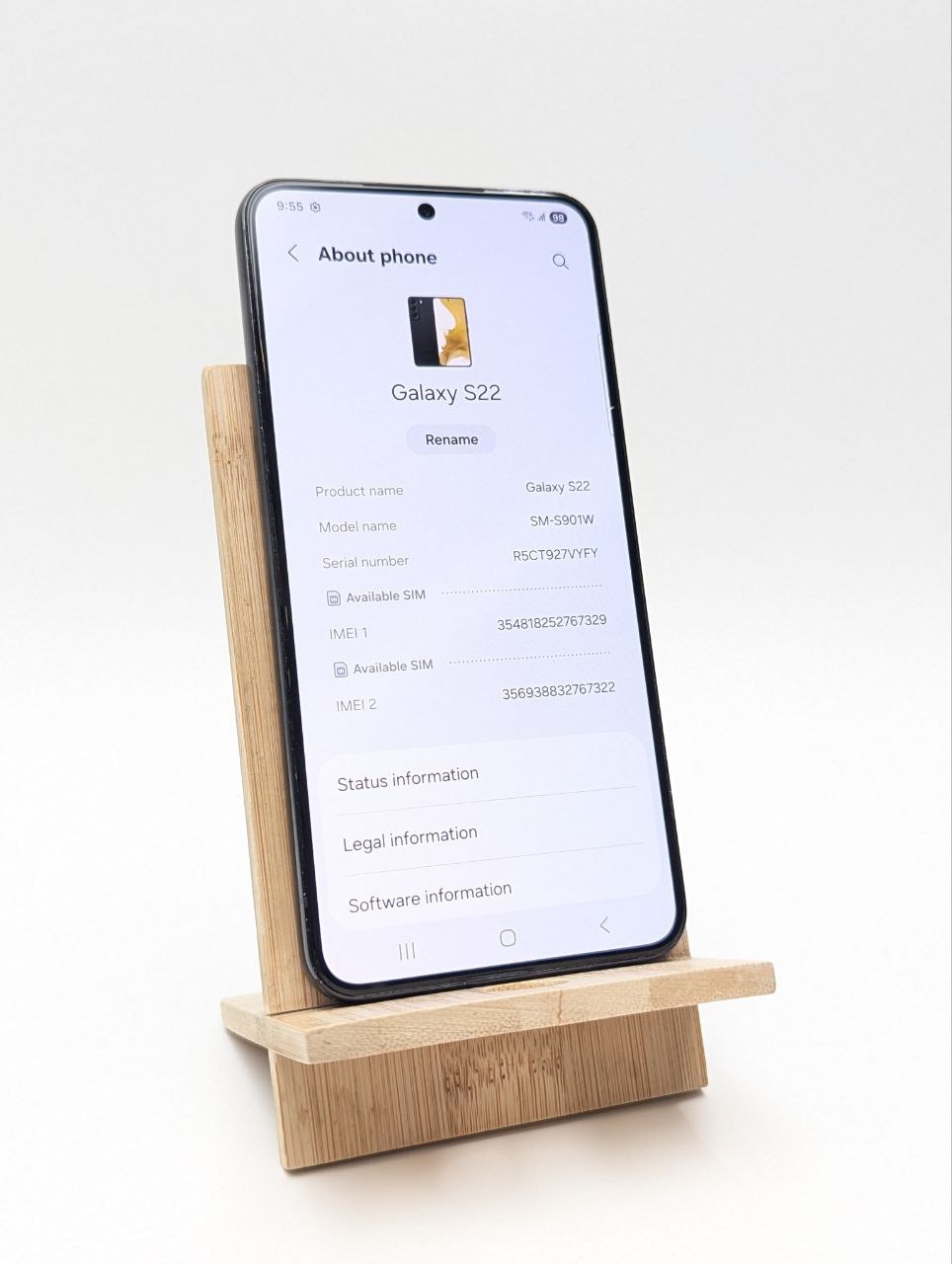 thumb Samsung Galaxy S22 128GB czarny (Powystawowy)