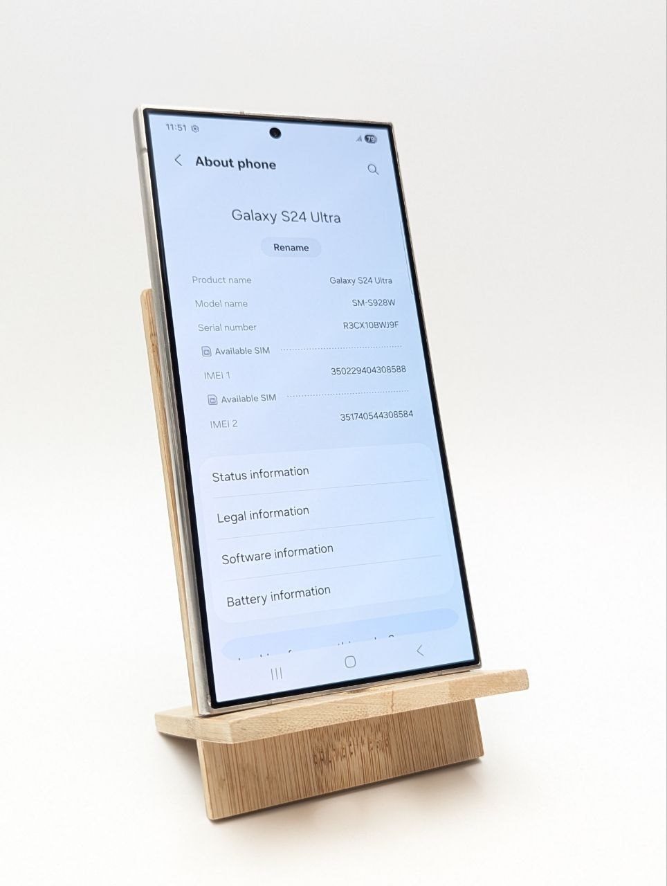 thumb Samsung Galaxy S24 Ultra 512 GB szary (Powystawowy)