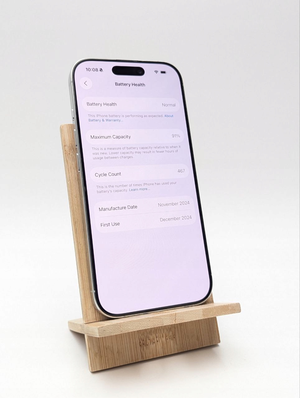 thumb Apple iPhone 16 Pro 512GB Tytan Biały| eSim (Używany)