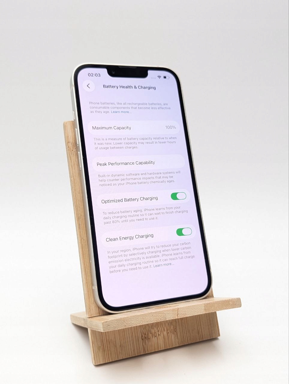 thumb Apple iPhone 13 128 GB biały|bateria 100% (Używany)