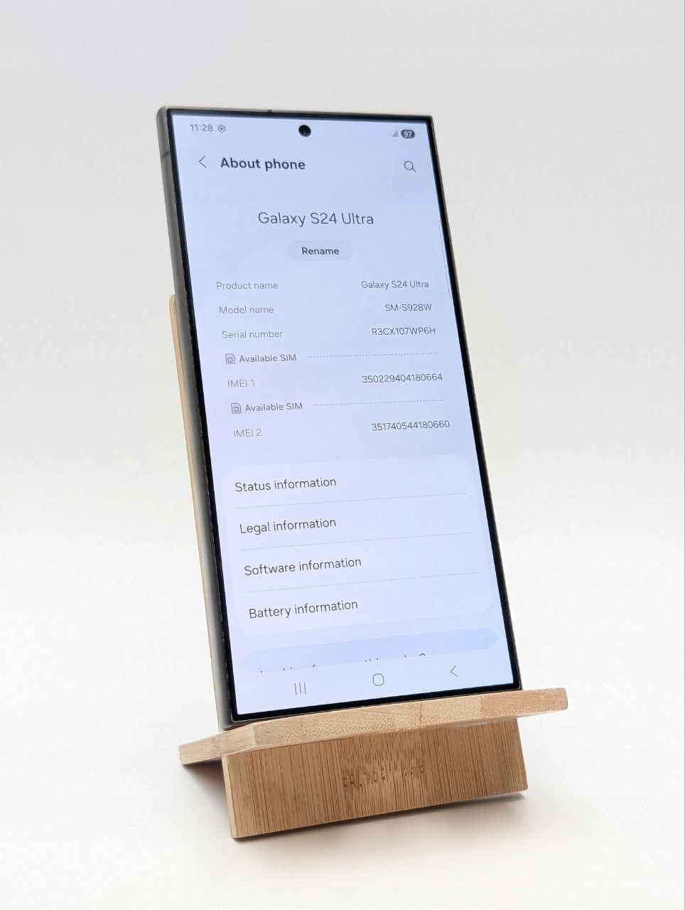 thumb Samsung Galaxy S24 Ultra 512GB Czarny (Powystawowy)