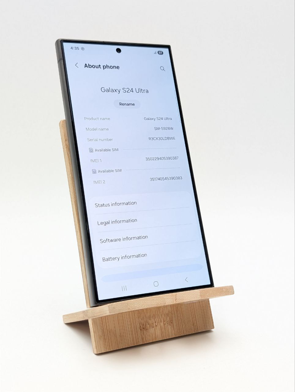 thumb Samsung Galaxy S24 Ultra 512GB Czarny (Powystawowy)