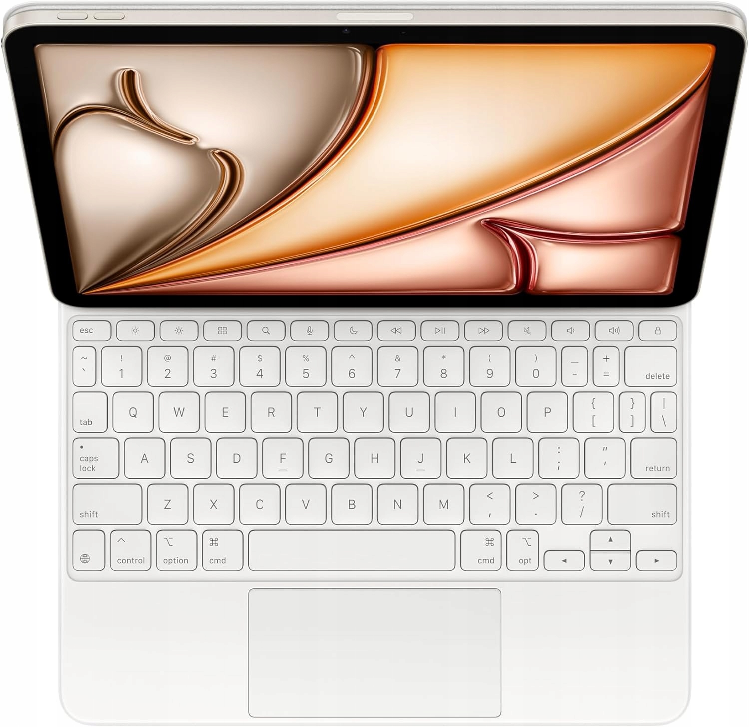 Klawiatura Apple Magic Keyboard 11'' iPad Air M3 M2 biała US| OUTLET (Powystawowy)