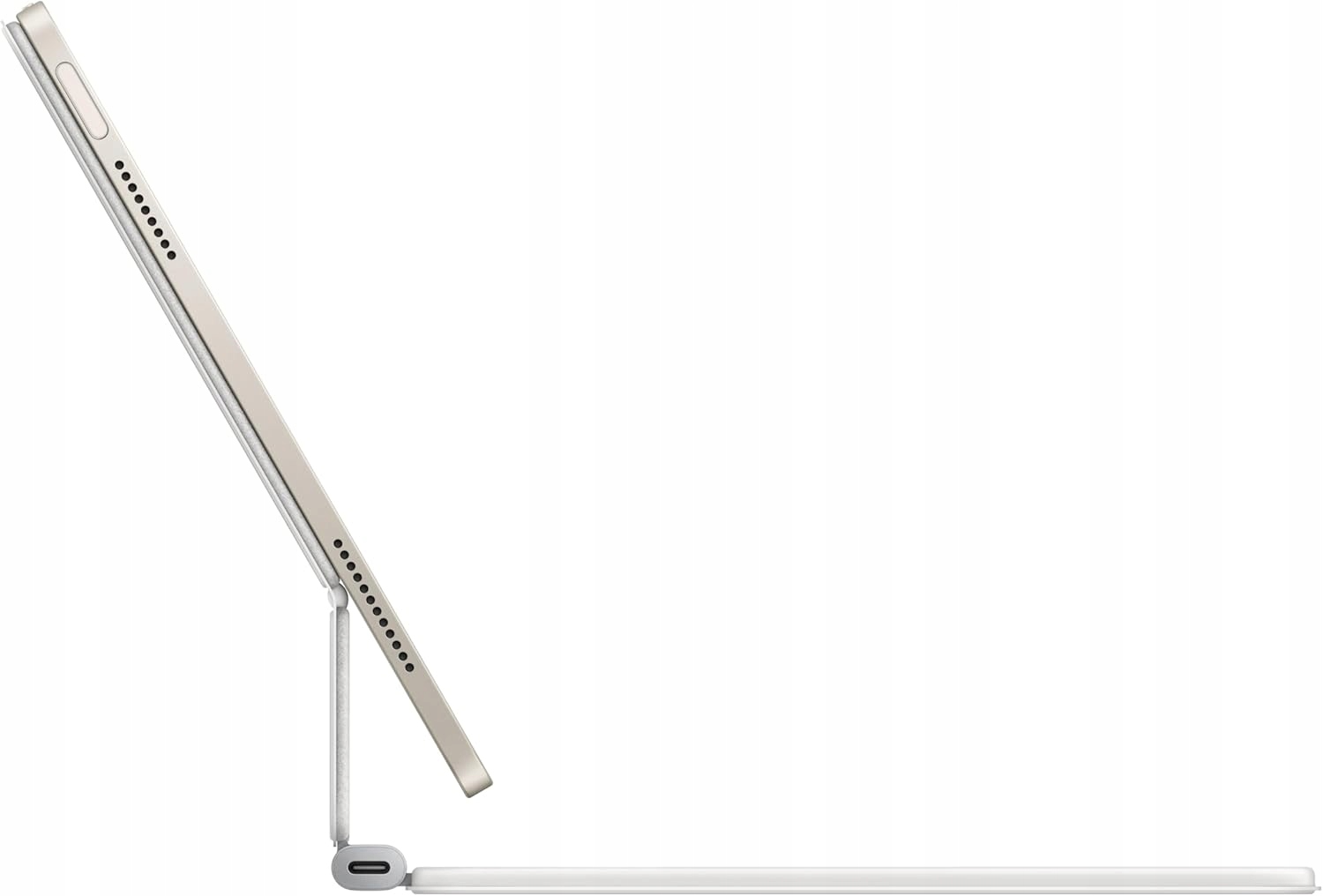 Klawiatura Apple Magic Keyboard 11'' iPad Air M3 M2 biała US| OUTLET (Powystawowy)