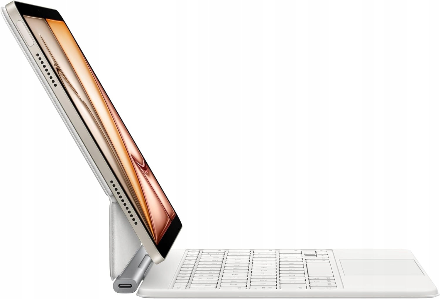 Klawiatura Apple Magic Keyboard 11'' iPad Air M3 M2 biała US| OUTLET (Powystawowy)