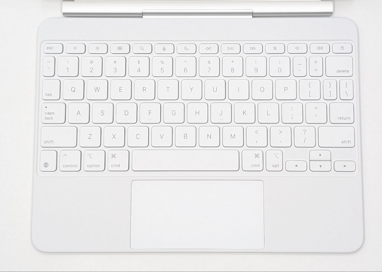 Klawiatura Apple Magic Keyboard 11'' iPad Air M3 M2 biała US| OUTLET (Powystawowy)